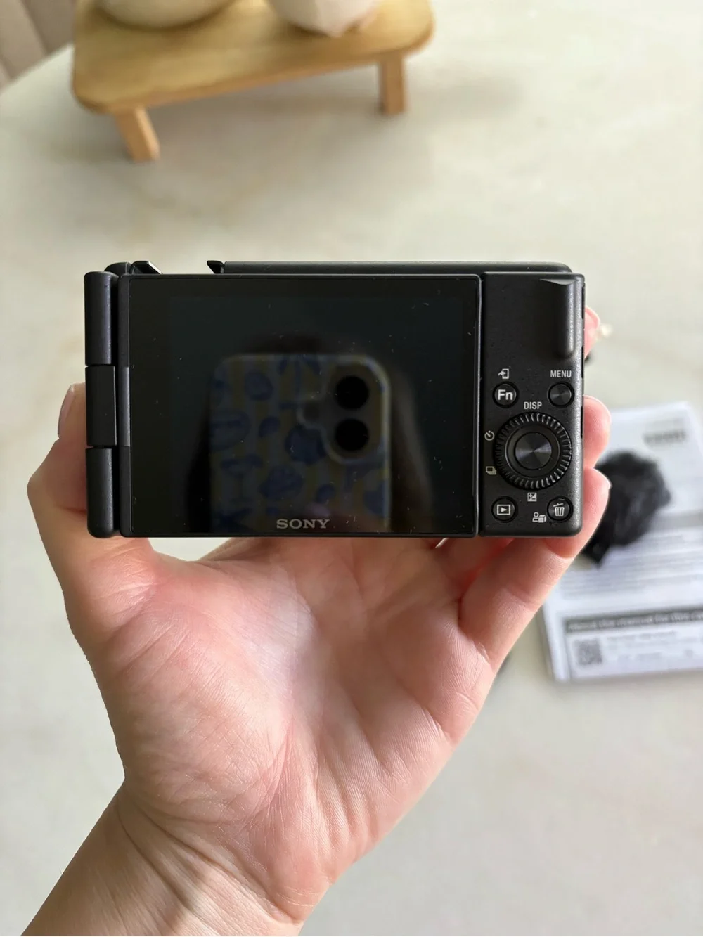 Sony ZV-1F Vlog Camera
